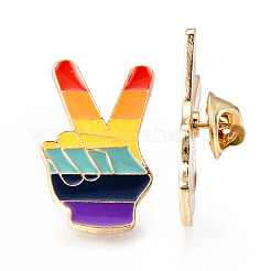Alloy Enamel Brooches&nbsp;JEWB-N006-017-NR