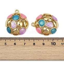 304 Stainless Steel Enamel Pendants&nbsp;STAS-L290-17G