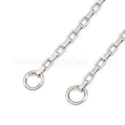 Brass Box Chain Bracelet Making&nbsp;KK-CBADBBF-02P