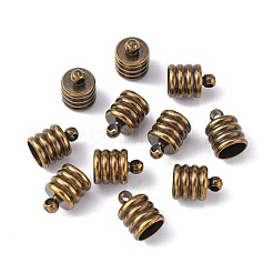 Brass Cord Ends&nbsp;LS-KK-D218-11x8-AB-NF