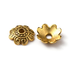 Tibetan Style Alloy Bead Caps&nbsp;FIND-WH0116-06A-AG