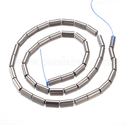 Electroplate Magnetic Synthetic Hematite Bead Strands&nbsp;G-A164-05A-04
