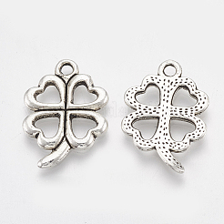 Tibetan Style Alloy Pendants&nbsp;TIBEP-T006-09AS-RS