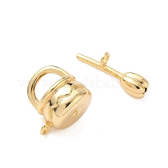 Brass Toggle Clasps&nbsp;KK-F194-03B-G