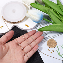 10 Yards Brass Faceted Ball Chains&nbsp;CHC-SP0001-05G