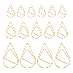 200Pcs 3 Style Carbon Steel Paper Clips&nbsp;FIND-TA0002-18LG