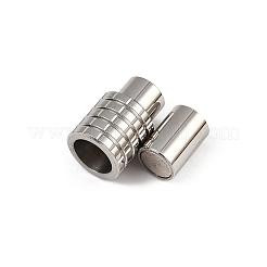 304 Stainless Steel Magnetic Clasps&nbsp;STAS-C127-16P