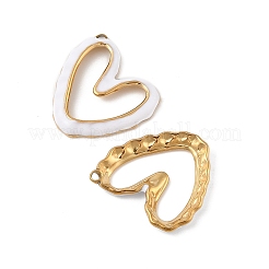 304 Stainless Steel Enamel Pendants&nbsp;STAS-P380-08G-05