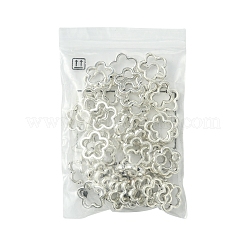 50Pcs Tibetan Style Alloy Bead Frame&nbsp;TIBEB-FS0001-10AS