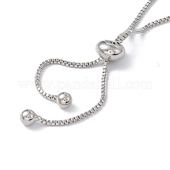Brass Box Chains Slider Bracelet Makings&nbsp;KK-E068-VD013-1