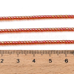 Electroplate Glass Beads Strands&nbsp;GL-CBAA615-01J