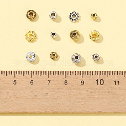 525Pcs 12 Style Brass & Alloy Spacer Beads&nbsp;DIY-FS0003-36
