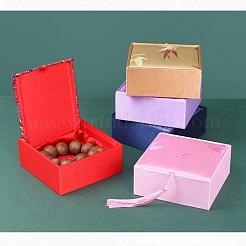 Chinese Style Wave Brocade & Satin Box&nbsp;PW-WG65017-04