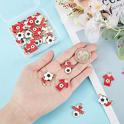 30Pcs 3 Style Alloy Enamel Pendants&nbsp;ENAM-SC0002-93