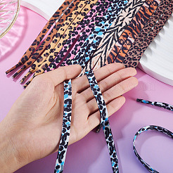 7 Pairs 7 Colors Polyester Cord Shoelace&nbsp;FIND-TA0009-65