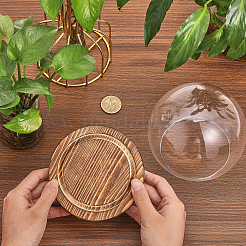 Glass Dome Cover&nbsp;DJEW-WH0039-70