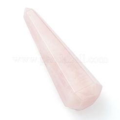 Pointed Natural Rose Quartz Display Decoration&nbsp;G-G973-03A