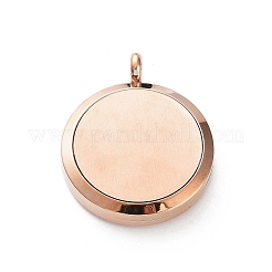 Ion Plating(IP) 316 Surgical Stainless Steel Diffuser Locket Pendants&nbsp;STAS-H342-06RG