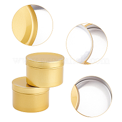 Aluminium Jar&nbsp;CON-WH0076-76G
