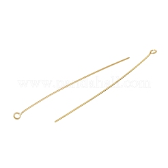 Brass Eye Pins&nbsp;KK-CBA1A60-14C-G