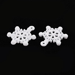 Spray Painted Alloy Pendants&nbsp;PALLOY-Q433-023-RS