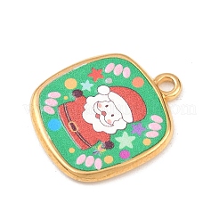 Printed 304 Stainless Steel Pendants&nbsp;STAS-B116-01B-G04