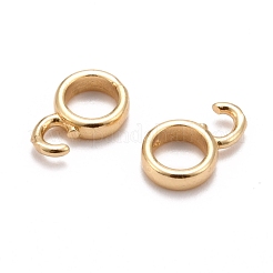Brass Tube Bails&nbsp;ZIRC-I054-02G