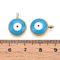 Alloy Enamel Pendants&nbsp;ENAM-T020-105B