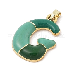 Alloy Enamel Pendants&nbsp;ENAM-S023-01G-G
