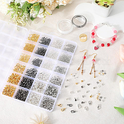 DIY Brass & Alloy & Iron Jewelry Making Finding Kits&nbsp;DIY-SP0003-21