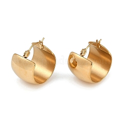 304 Stainless Steel Hoop Earrings&nbsp;EJEW-D282-03G-01