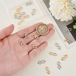 20Pcs 2 Colors Brass Links Connectors&nbsp;KK-GA0001-99