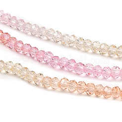 Transparent Painted Glass Beads Strands&nbsp;DGLA-A034-T2mm-A20