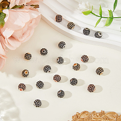 20Pcs 4 Colors Alloy Beads&nbsp;FIND-PA0001-11