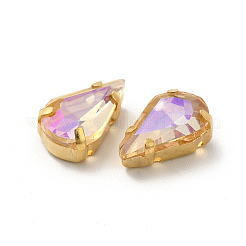 Moonlight Effect Teardrop Sew on Rhinestone&nbsp;GLAA-P055-02A-G05