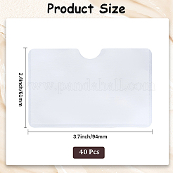 Aluminum & Plastic ID Name Card Holder&nbsp;AJEW-WH20018-54B-08