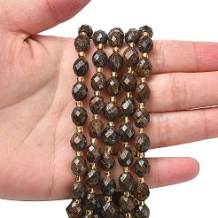 Natural Bronzite Beads Strands&nbsp;G-F809-A07-01