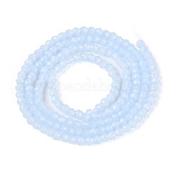 Imitation Jade Glass Beads Strands&nbsp;GLAA-T028-2mm-11F
