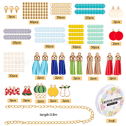 279Pieces DIY Fruit Themed Bracelets Kits&nbsp;DIY-SC0015-44