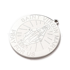 Religion 304 Stainless Steel Pendants&nbsp;STAS-F367-04P