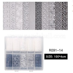 10Rolls 2 Colors Nail Art Transfer Stickers&nbsp;MRMJ-R091-14