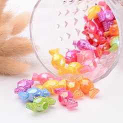 Plating Acrylic Beads&nbsp;X-PPDL021Y