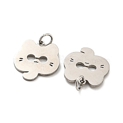 Non-Tarnish 304 Stainless Steel Pendants&nbsp;STAS-H184-21P