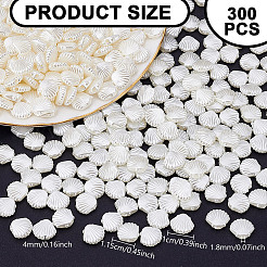 300Pcs ABS Imitation Pearl Beads&nbsp;OACR-UN0001-06