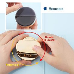 プラスチック製の引き出しノブ  家のために  戸棚  食器棚とドレッサー  ゴールド  72x74x62mm&nbsp;DIY-WH0304-094