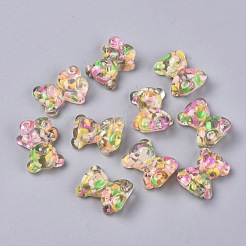 Candy Color Transparent Resin Cabochon&nbsp;RESI-WH0008-34A