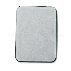 模造革レーザー加工ラベルタグ  空白の帽子パッチを縫う  長方形  コーヒー  88x63x1.5mm&nbsp;FIND-WH0112-79A