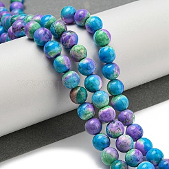 Synthetic Imperial Jasper Beads Strands&nbsp;G-N342-25B-1