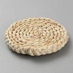 Corn Rattan Hot Pot Holders&nbsp;AJEW-TAC0038-16