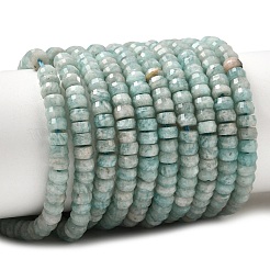 Natural Amazonite Heishi Beads Strands&nbsp;G-A299-A11-01